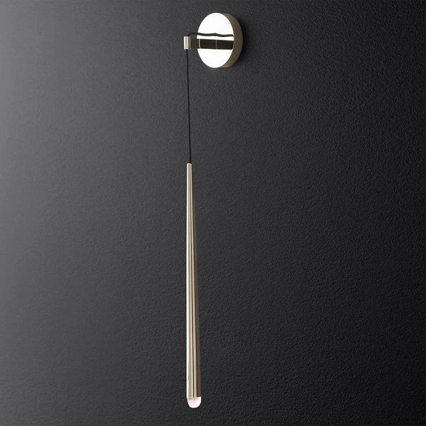 Brass Cone Wall Lamp