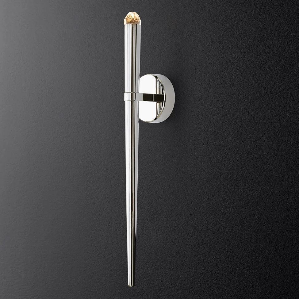 Brass Cone Wall Lamp