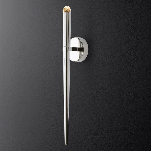 Brass Cone Wall Lamp