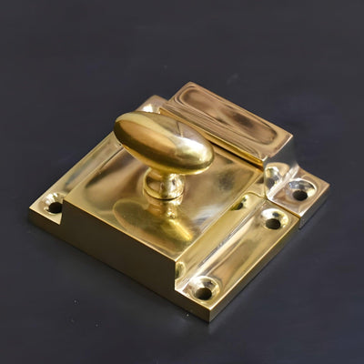 Cabinet Latch - Unlacquered Brass Polished