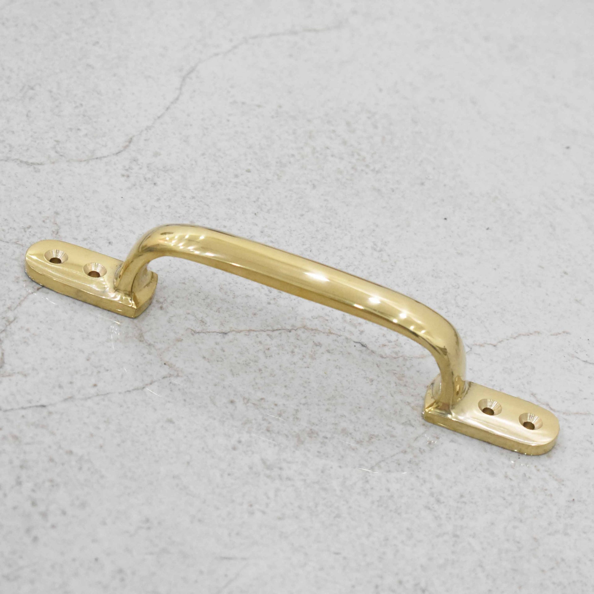 Large Hamridge Pull - Unlacquered Brass Polished