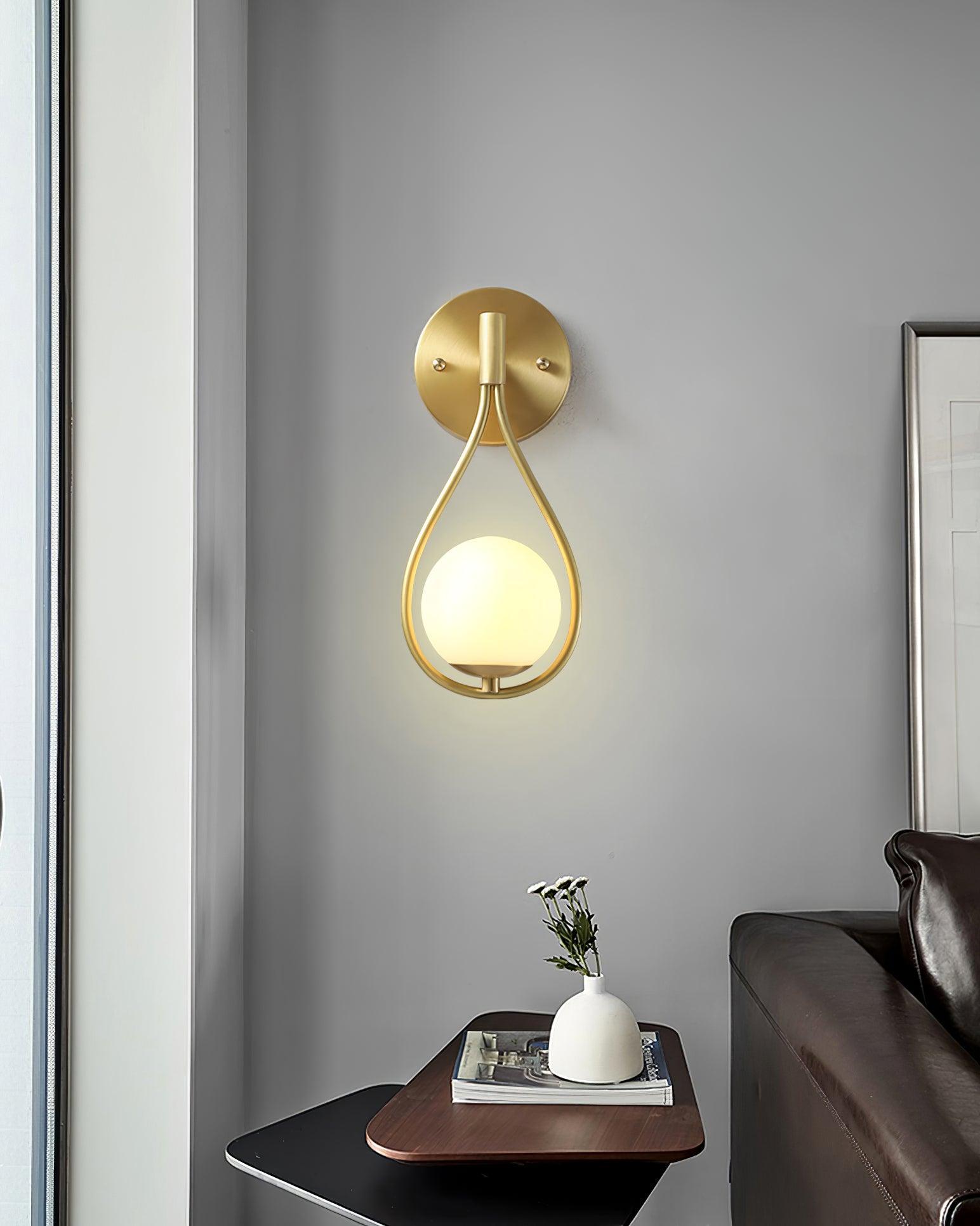 Brass Vanity Wall Lamp 5.3