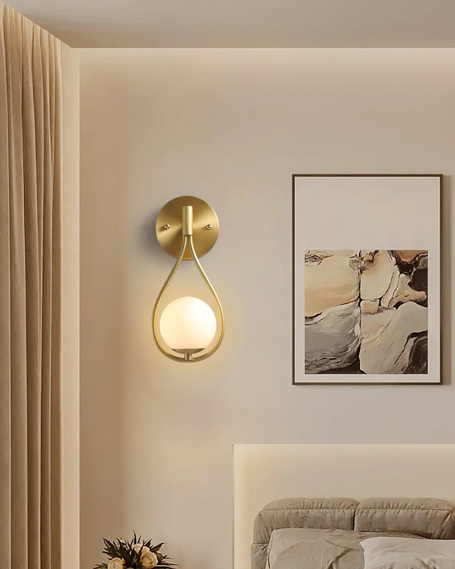 Brass Vanity Wall Lamp 5.3