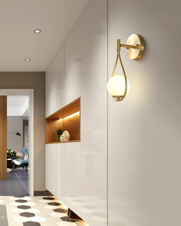 Brass Vanity Wall Lamp 5.3