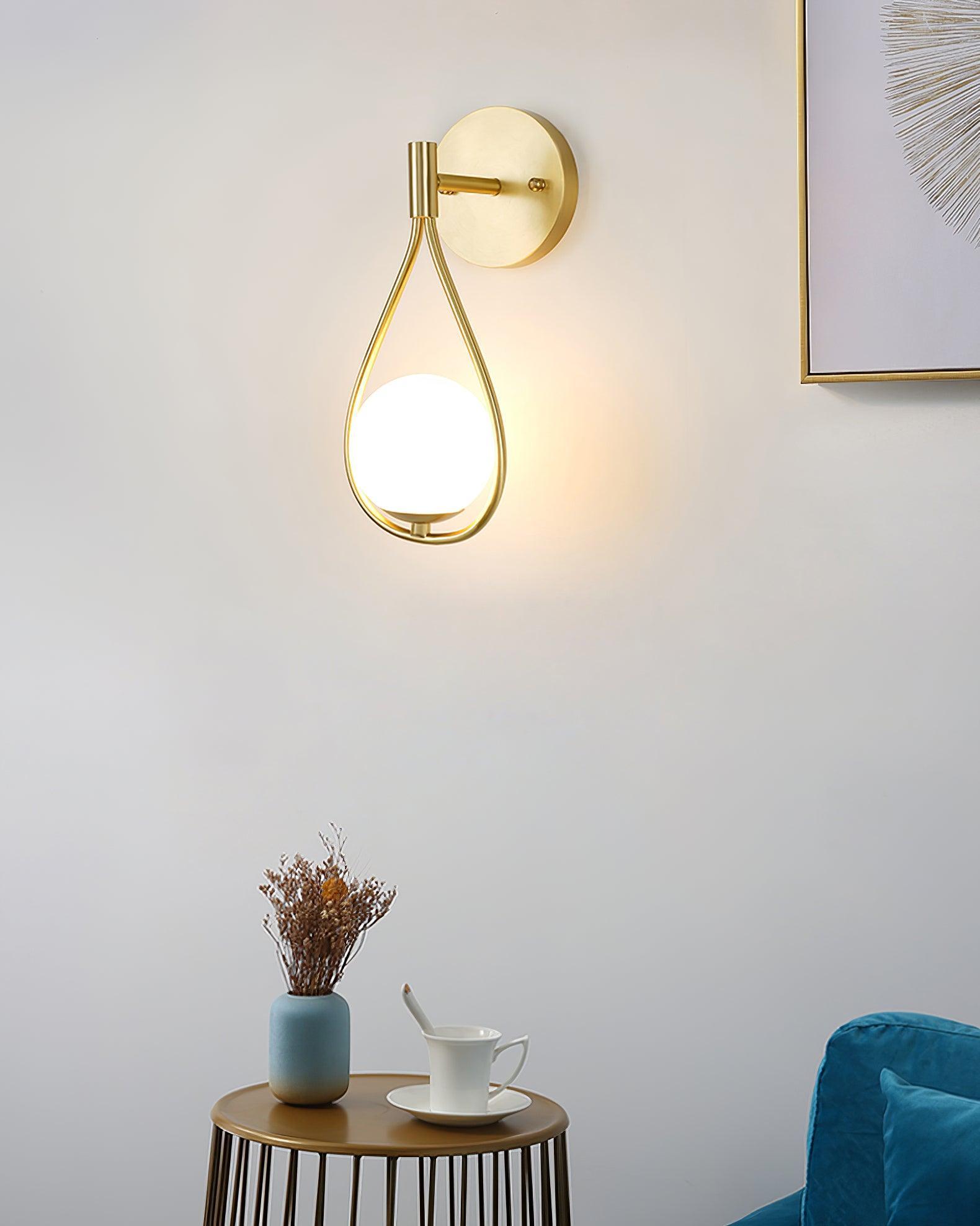 Brass Vanity Wall Lamp 5.3
