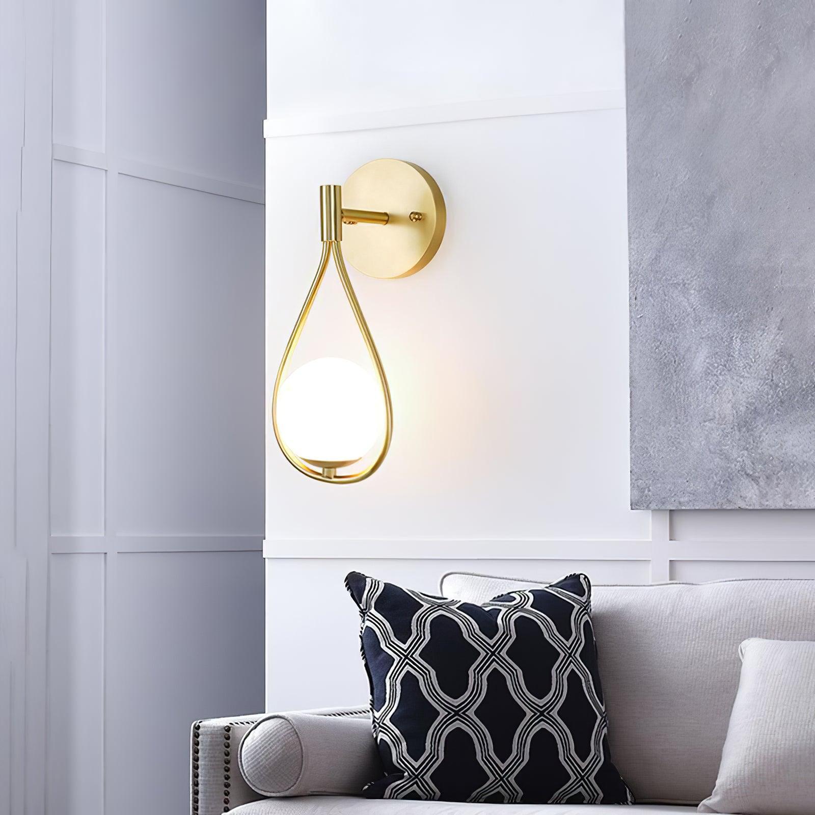 Brass Vanity Wall Lamp 5.3
