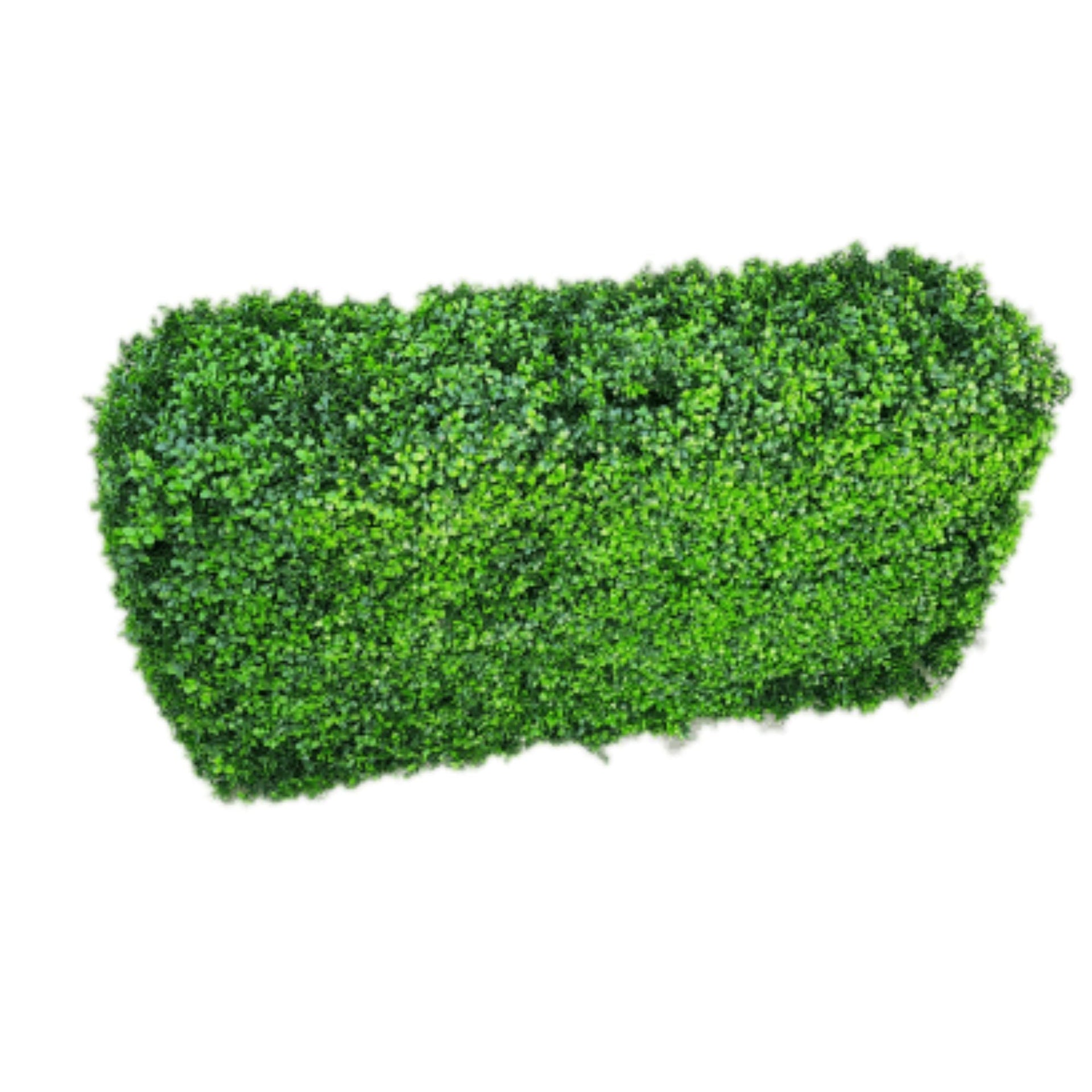 Bright Long Leaf Boxwood Artificial Hedge 40×20in – UV Resistant – Commercial Grade