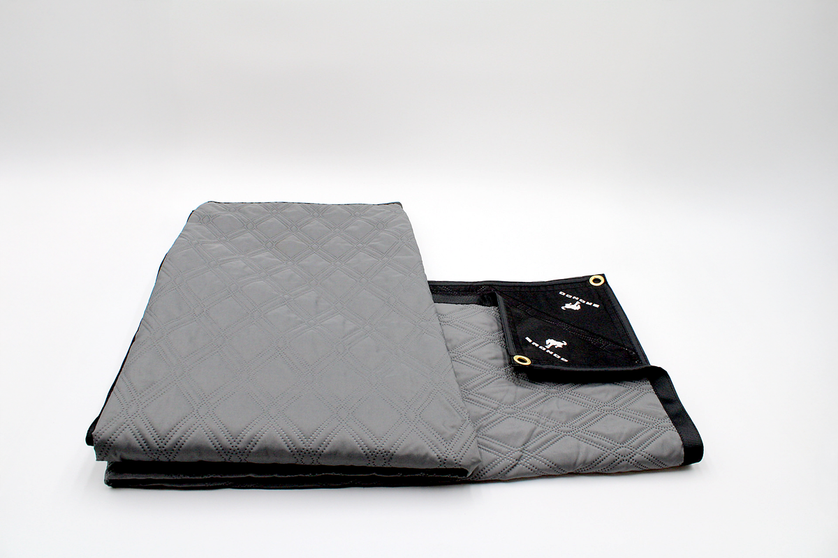 Bronco 72 in X 60 in Woven Water-Resistant Utility Blanket