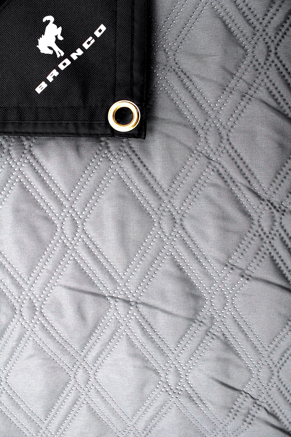 Bronco 72 in X 60 in Woven Water-Resistant Utility Blanket