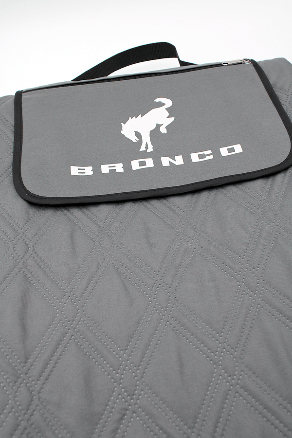 Bronco 72 in X 60 in Woven Water-Resistant Utility Blanket