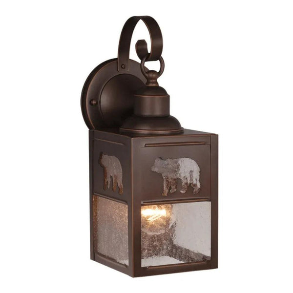 Bronze Bear Wall Lantern - Gifts for You 'n Me