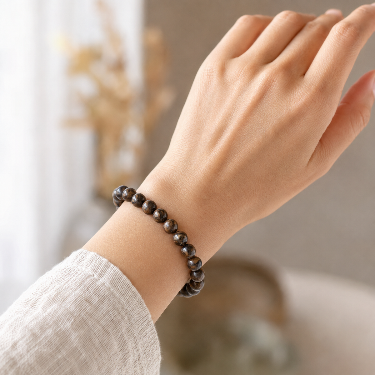 Bronzite Bracelet (Leadership and Channeling )