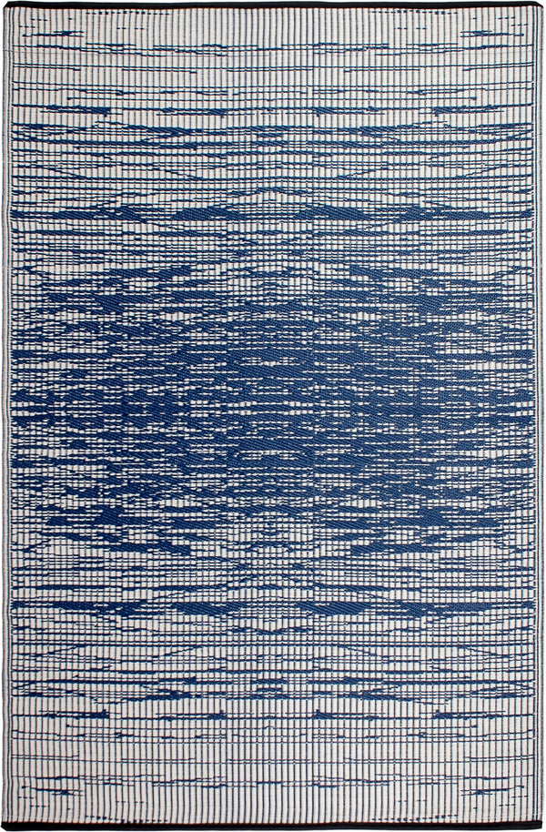 Brooklyn - Blue Outdoor Rug for Patio