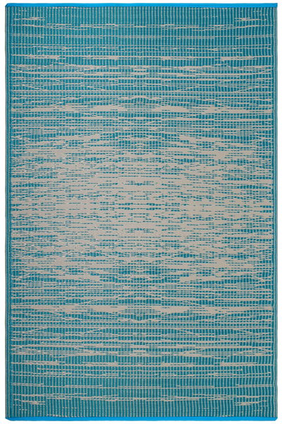 Brooklyn - Teal Outdoor Rug for Patio FINAL SALE