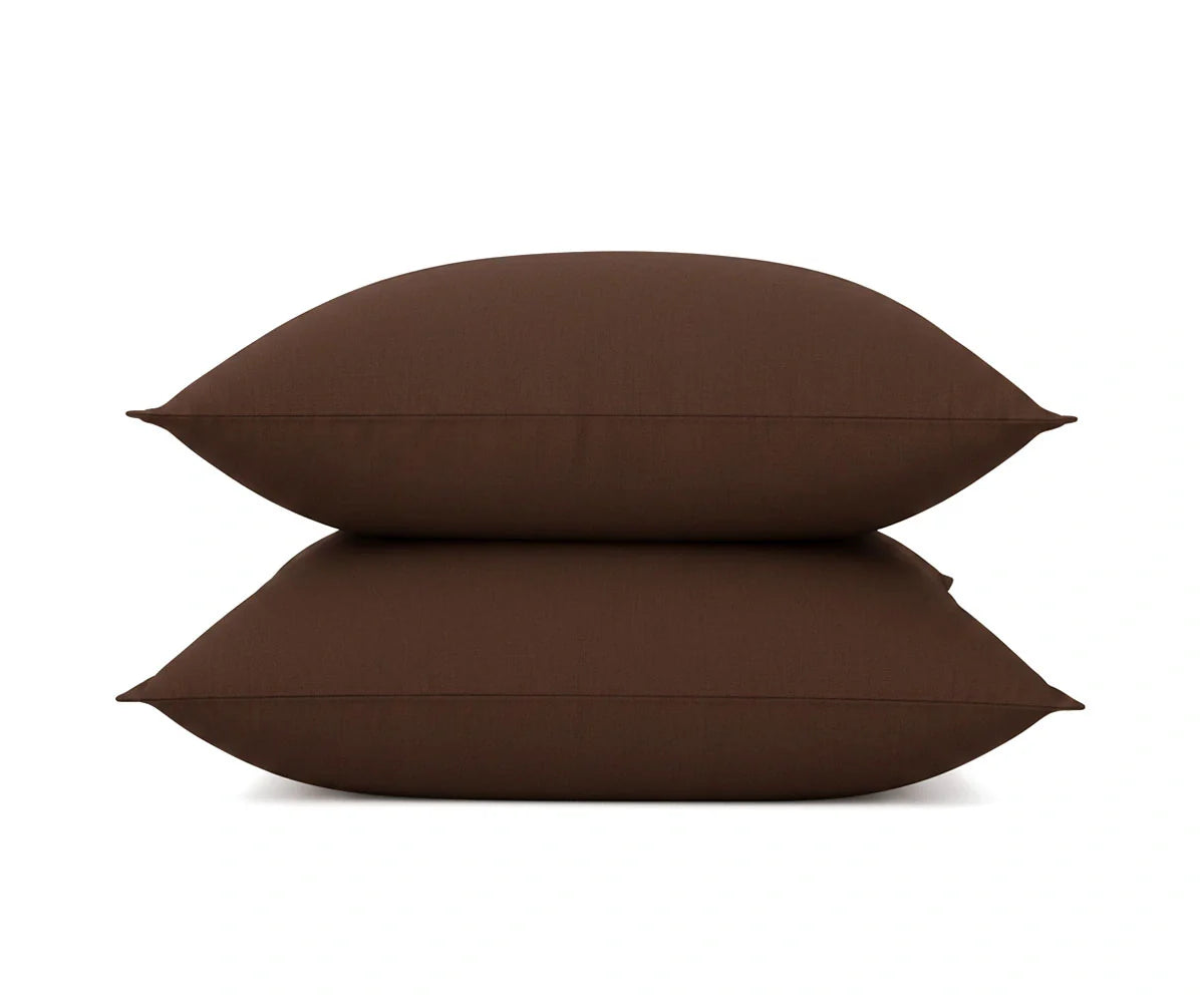Stonewashed 100% Linen Pillowcases - Set of 2