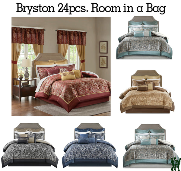 Brystol 24 Piece Room in a Bag by Madison Park Essentials