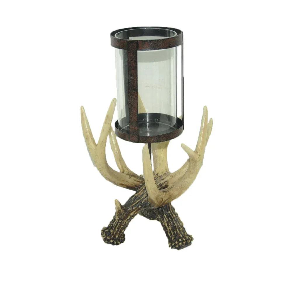 Buck Glass Candle Holder - Gifts for You 'n Me