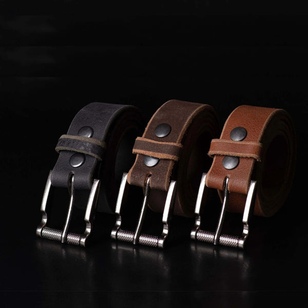 The Pinnacle Belts - 3 pc Gift Set NAB Leather