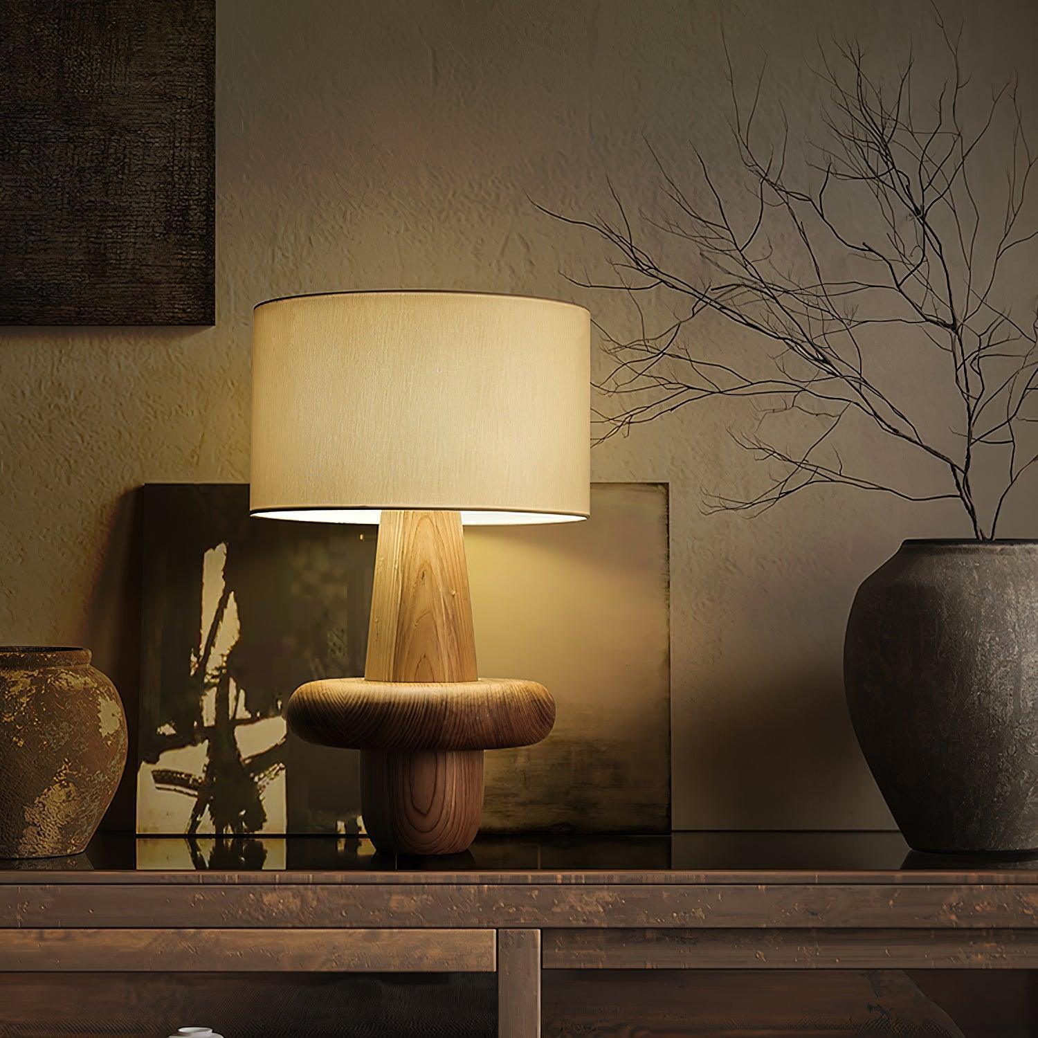 Buddha Til Table Lamp 12.2
