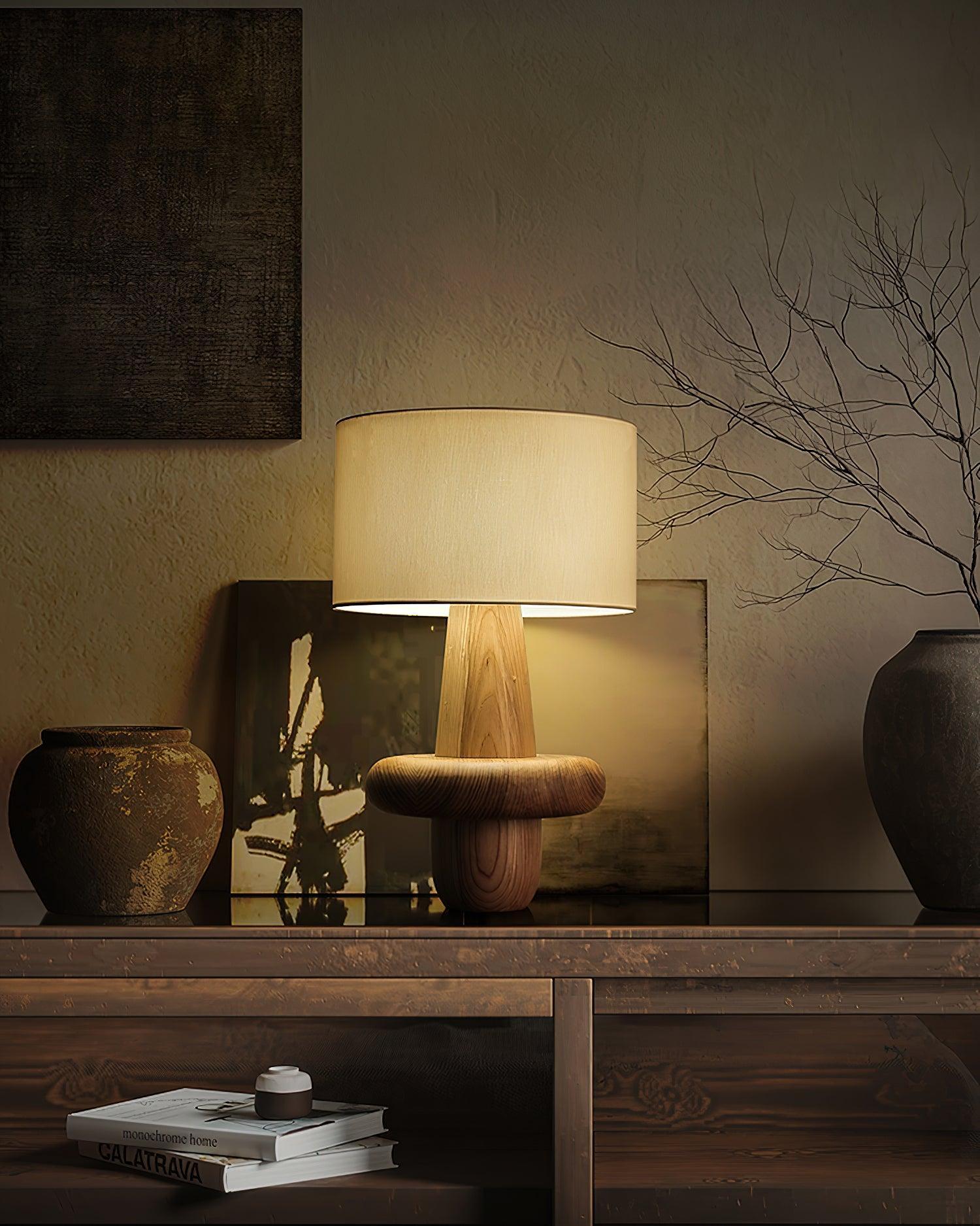 Buddha Til Table Lamp 12.2