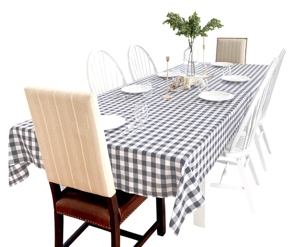 Cotton Tablecloths - Plaid Cloth Tablecloths