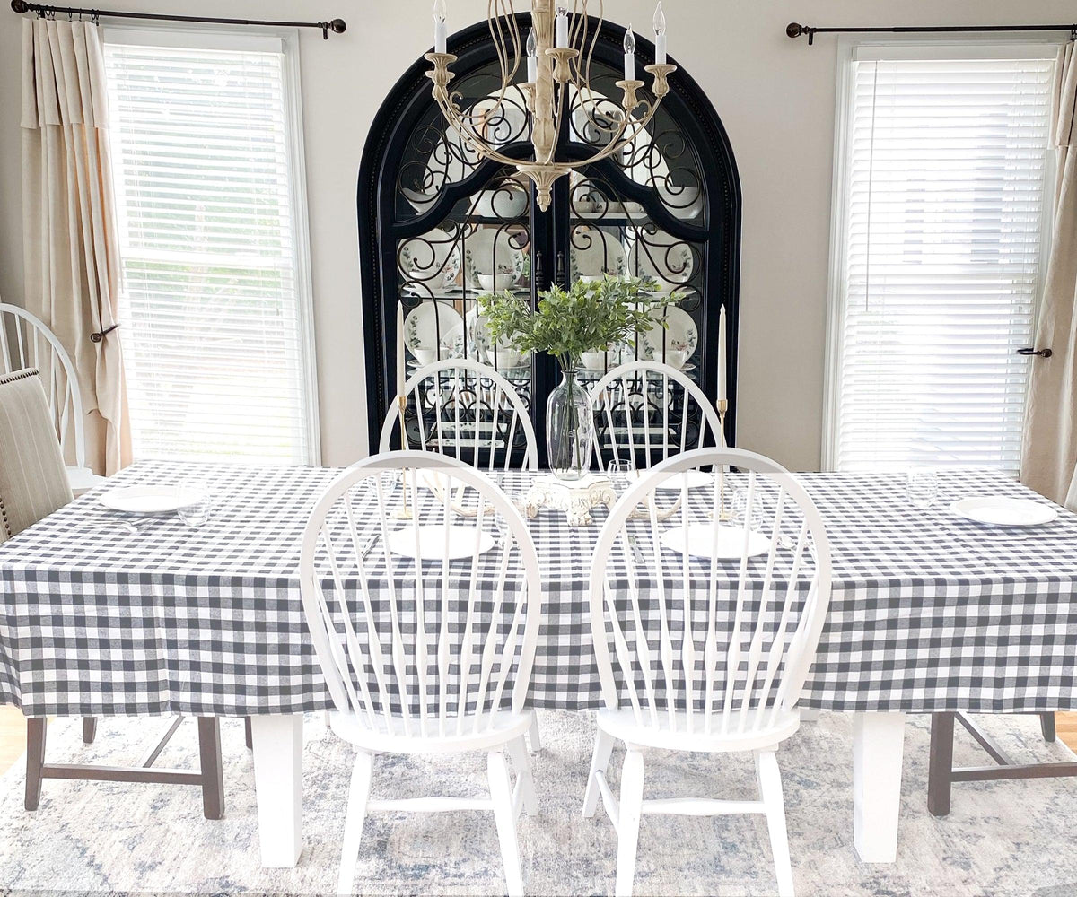 Gingham Tablecloth - Checkered Tablecloth