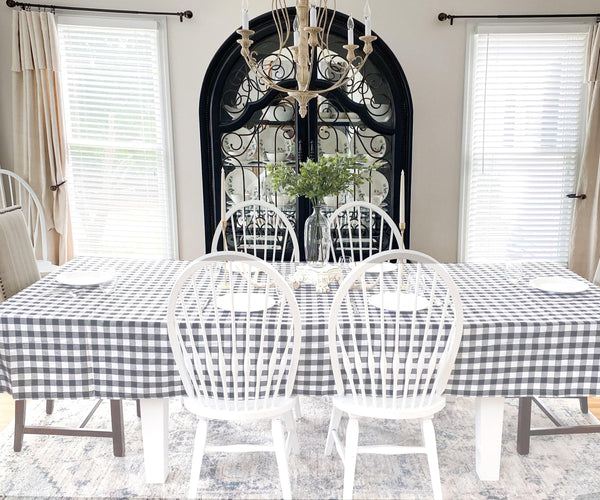 Gingham Tablecloth - Checkered Tablecloth