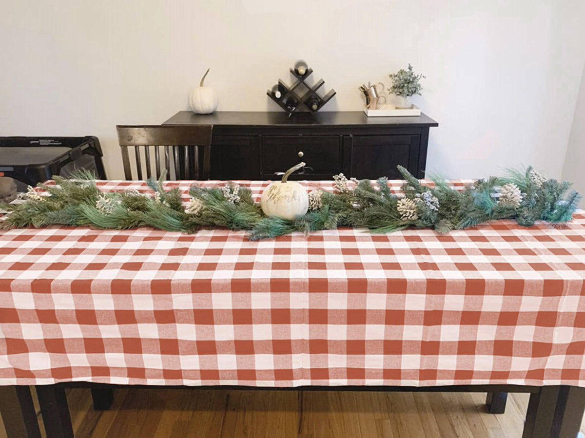 Burnt Orange Tablecloths