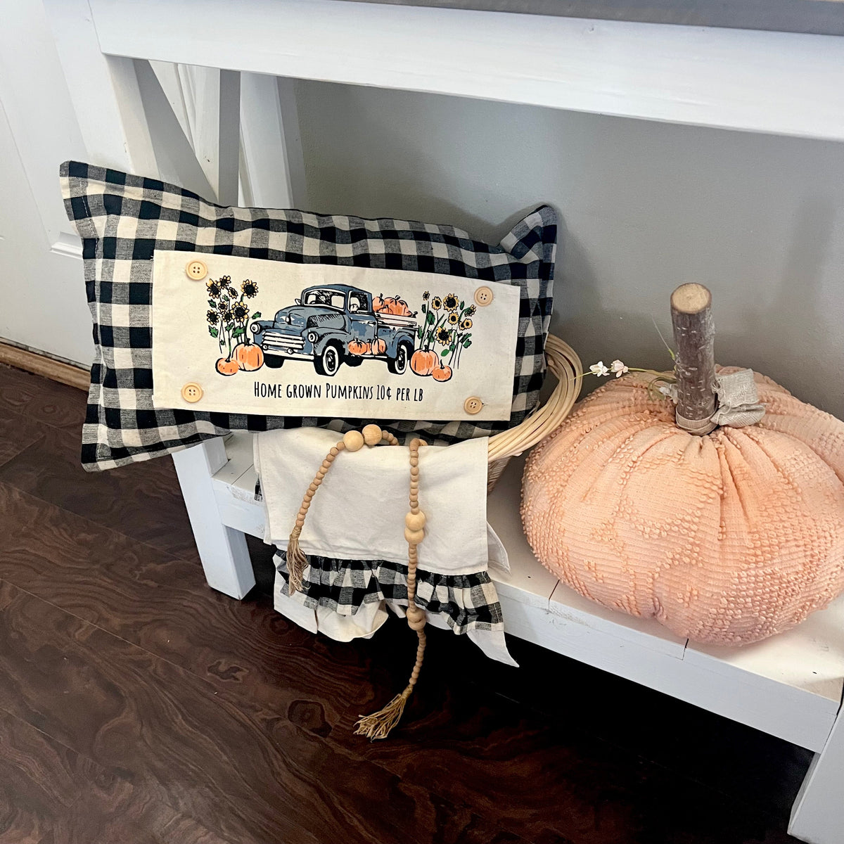 RUNNER ONLY: BUFFALO CHECK RUNNER  or  FARM CHARCOAL STRIPES RUNNER
