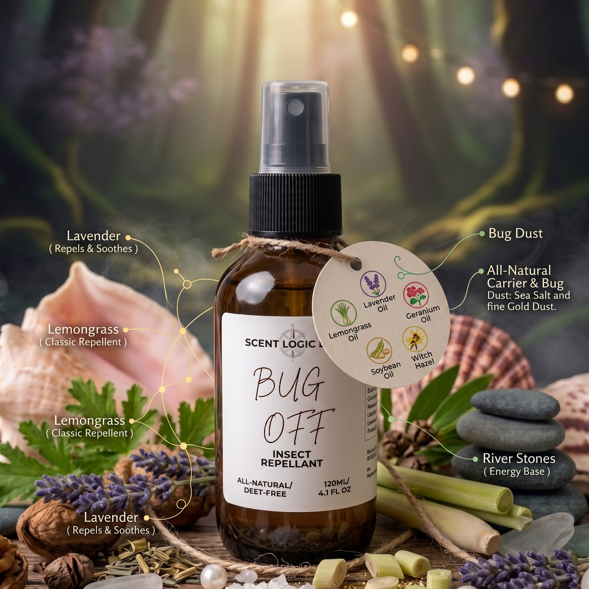 Insect Repellent | Essential Oil Repellent | DEET-Free Spray