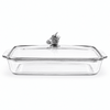 Bull / Steer Lid with Pyrex 3 quart Baking Dish