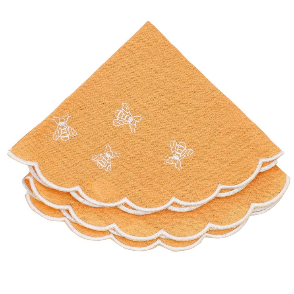 Bumble Voyage Linen Napkins – Set of 4