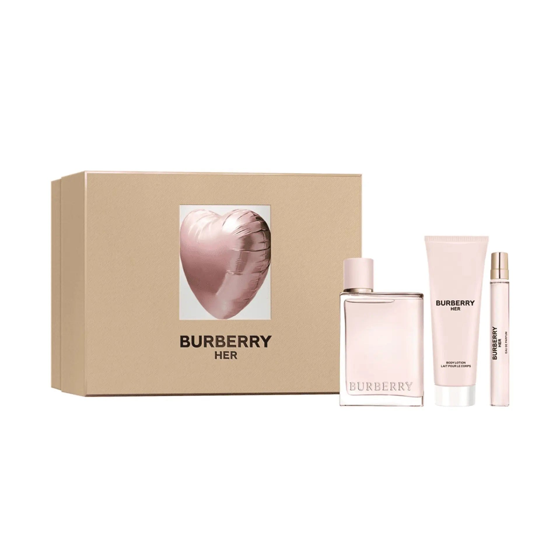 Burberry Her By Burberry For Women 3Pcs Set EDP Spray