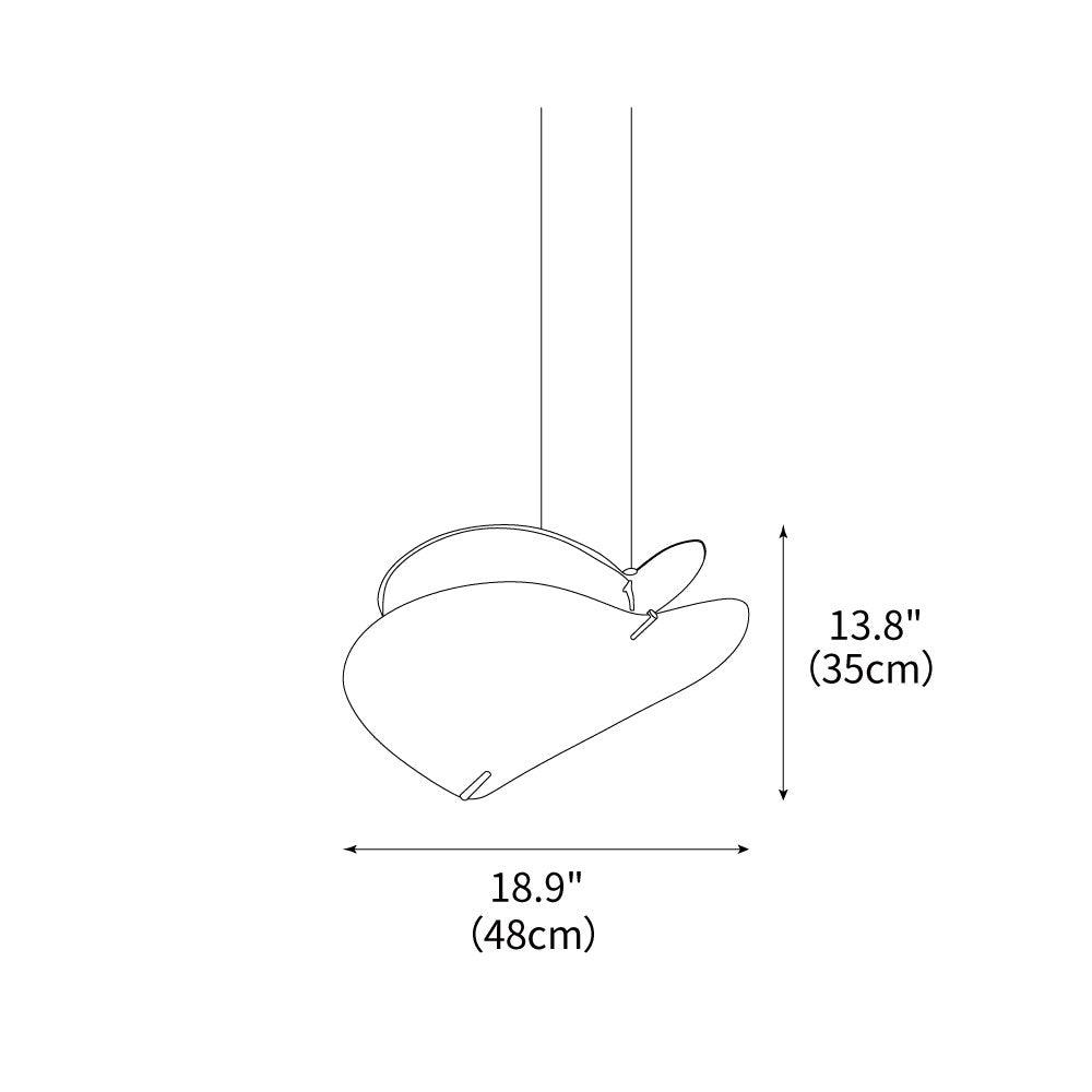 Butterfly Pendant Lamp 18.9