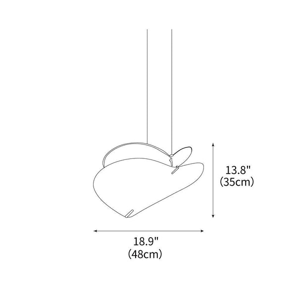 Butterfly Pendant Lamp 18.9
