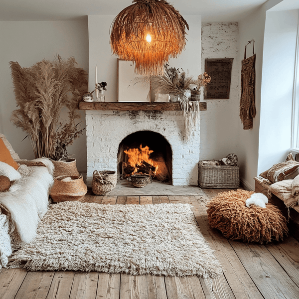 By the Fireplace