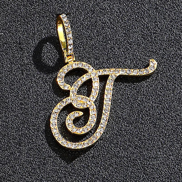 Hip hop accessories grass letter pendant melon seed buckle Cuban chain accessory