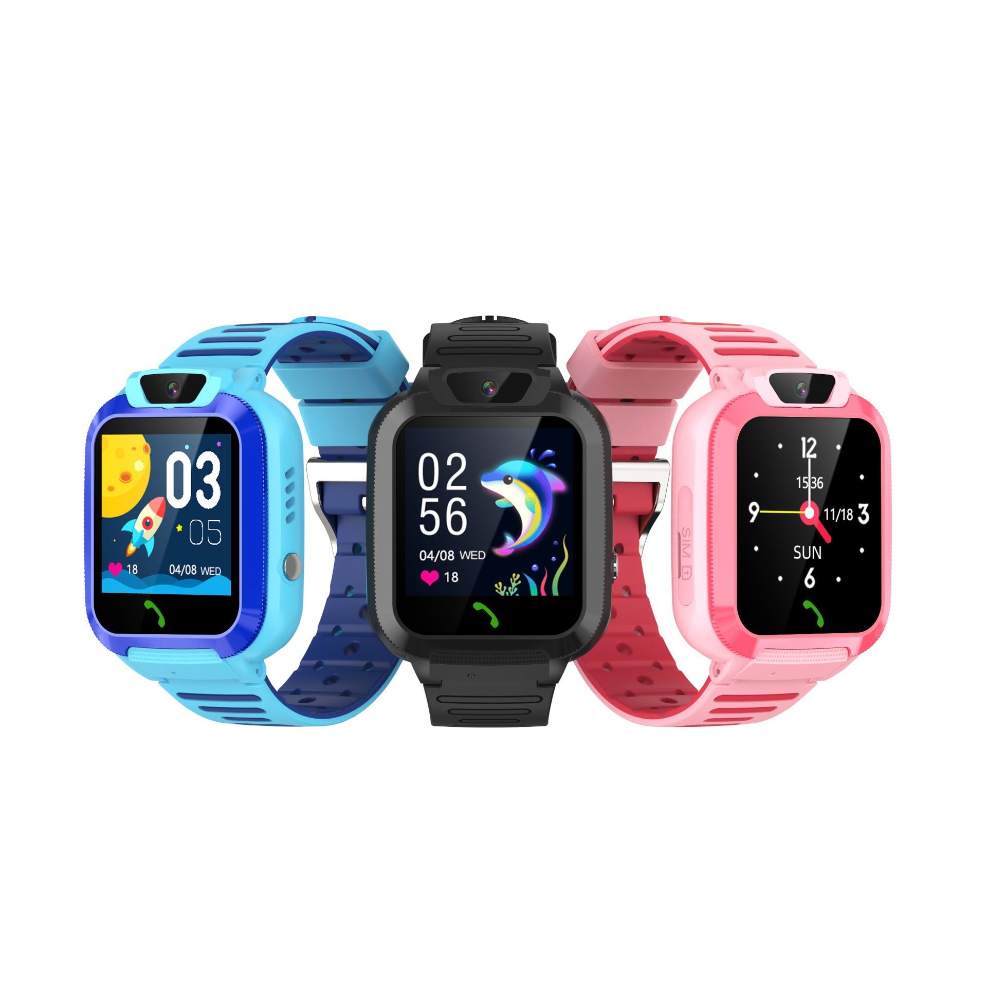 H11 Full Network 4G Video Game GPS Positioning Q12 Elementary School and Children's Phone Watch Lightweight