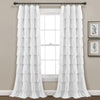 Ruffle Window Curtain Panel