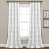Ruffle Window Curtain Panel