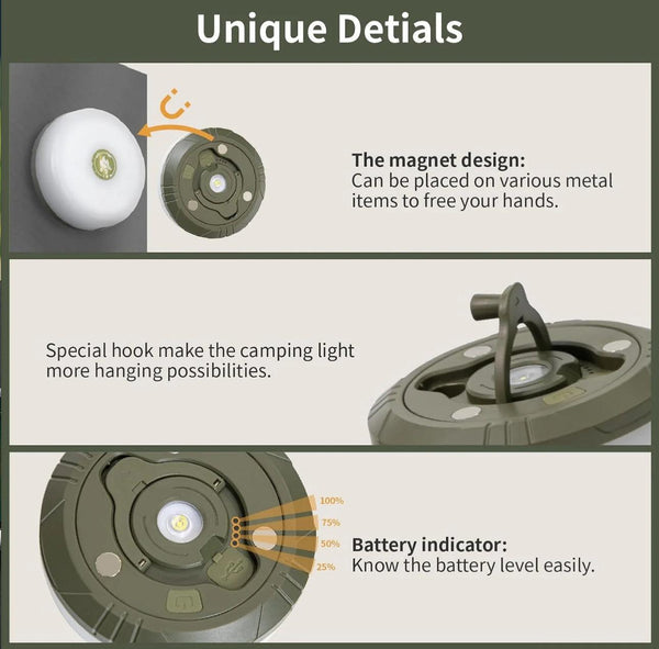 GlowTrail 4-in-1 Camping Light
