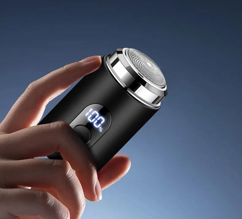 Rechargeable shaver men's electric multifunctional portable shaver full body washing small steel cannon