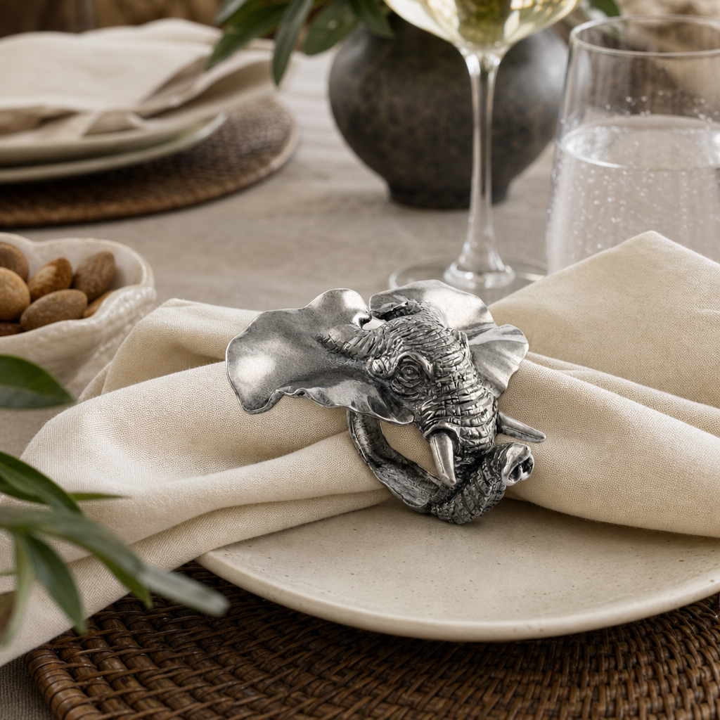 Elephant Napkin Ring