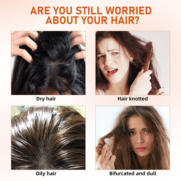 Hair Oil, Moisturize And Smooth Hair Care Repair Split End Dry Hair