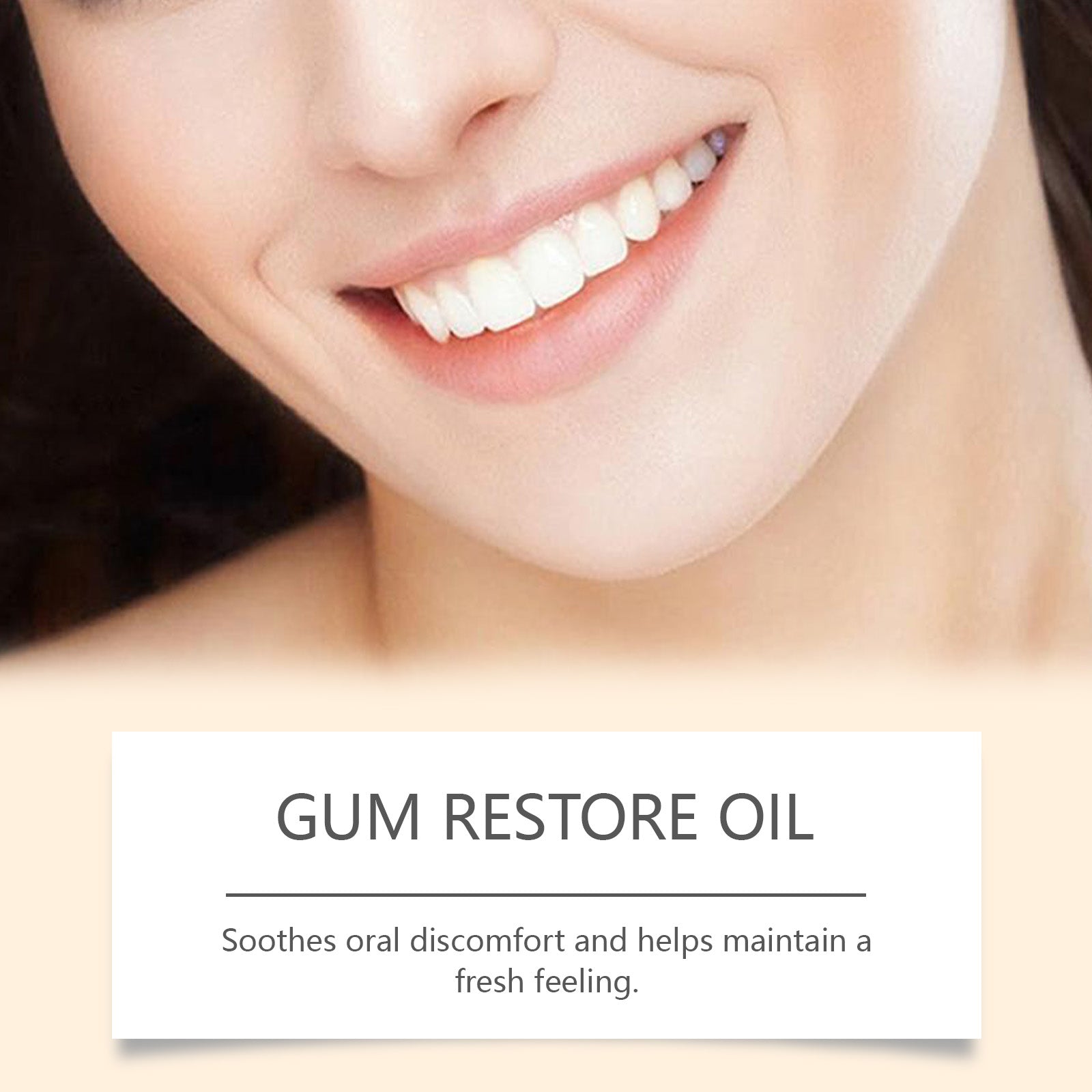 Herbal Gum Repair Solution, Gently Cleans Tartar Stains And Relieves Discomfort Care For Teeth