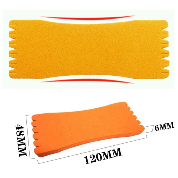 10pcs/Lot EVA Foam Fish Winding Storage Boards Line Fishing Lure Trace Wire Holders Carps Crucian Plate Hook Tackle Storage