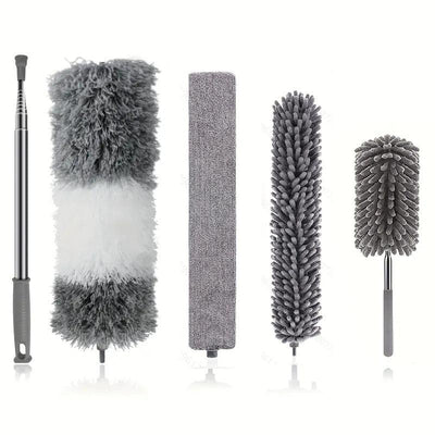 Duster for Home Dusting and Ceiling Cleaning with Extendable Handle
