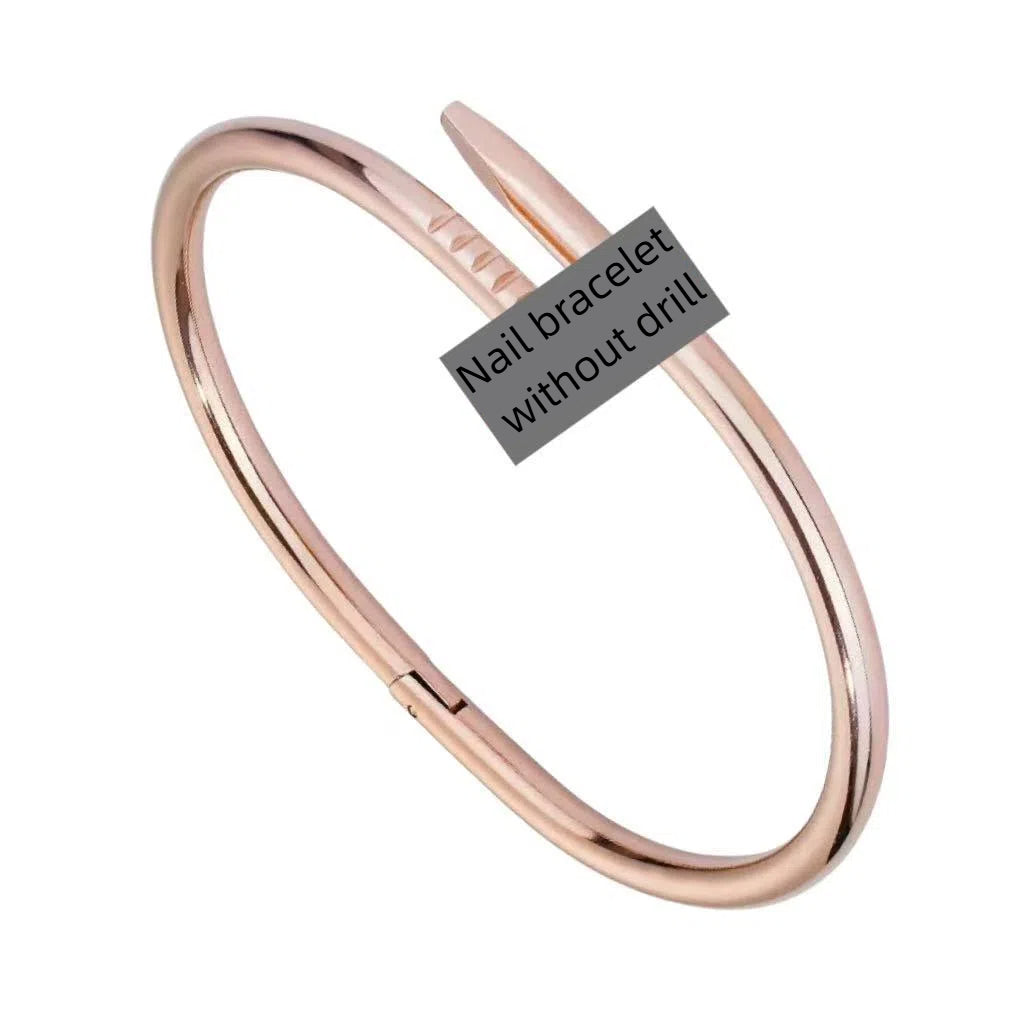 Stainless steel titanium steel bracelet for women non fading electroplated buckle jewelry for women