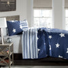 Star Reversible 3 Piece Quilt Set