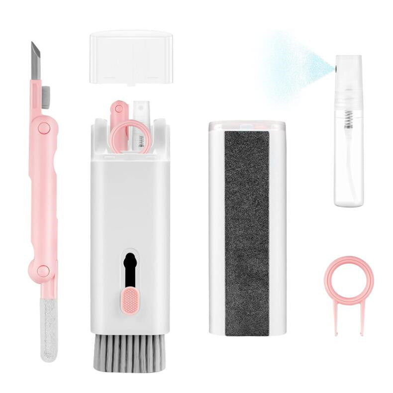 7 in 1 Multifunctional Cleaning Kit Keyboard Cell Phone Screen Cleaning Artifact Bluetooth Headset Mini Cleaning Pen